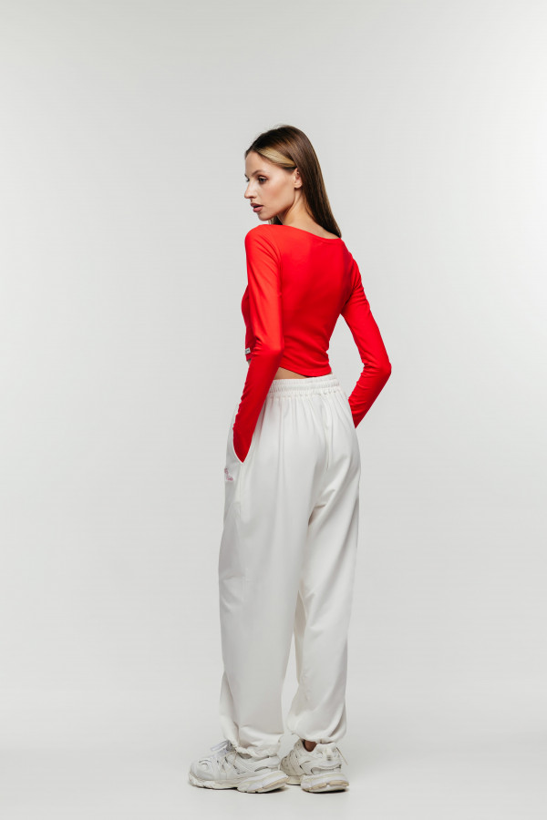 Лонг джерси OYYO WARDROBE красный (XS)
