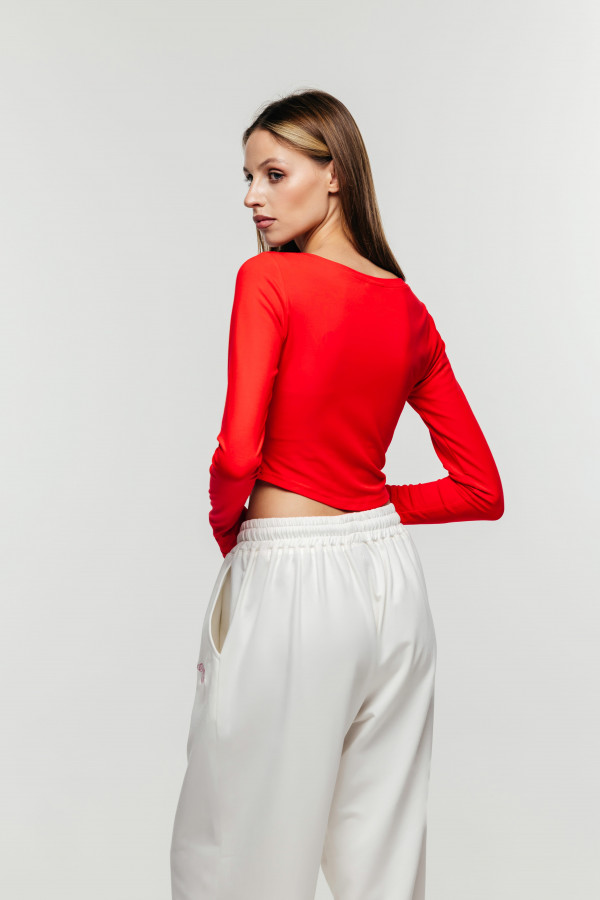 Лонг джерси OYYO WARDROBE красный (XS)