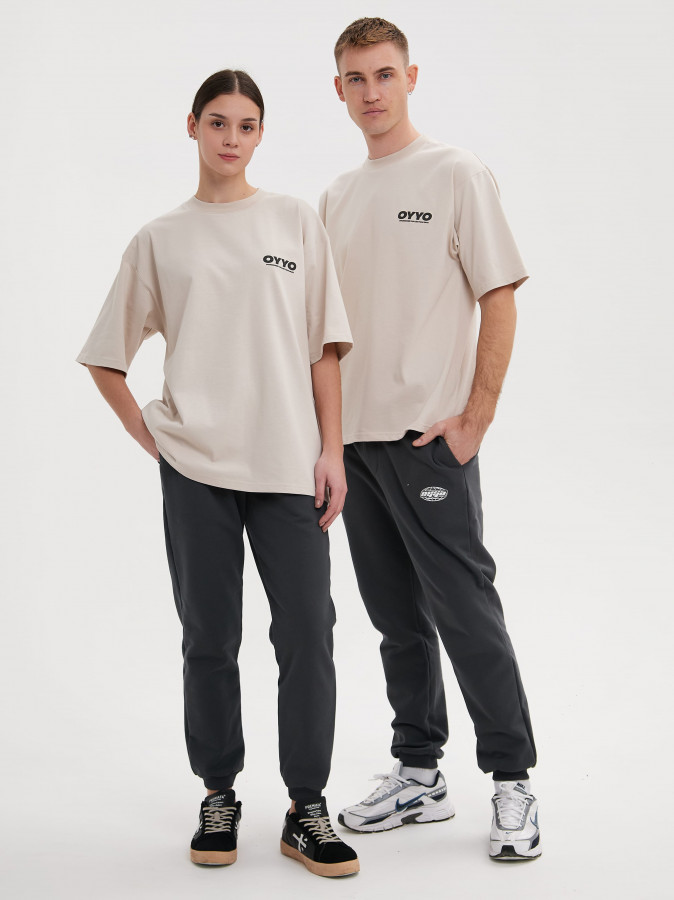 Футболка OYYO 2K25 бежевая S