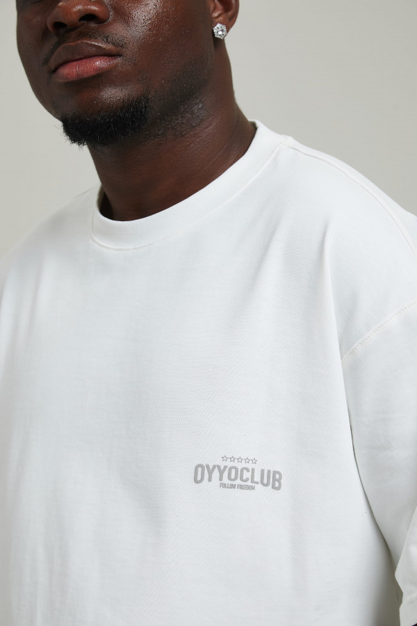 Футболка OYYO CLUB белая S