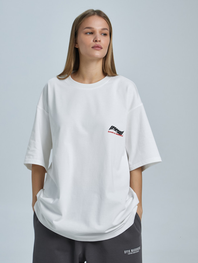 Футболка OYYO SAMPLE SESSION белая S